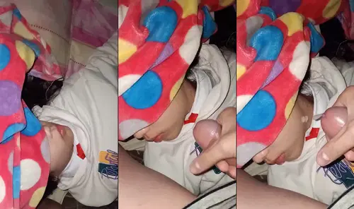 Lén vào phòng em gái lúc đang ngủ vừa xuất tinh thì em tỉnh dậy làm anh rút vội